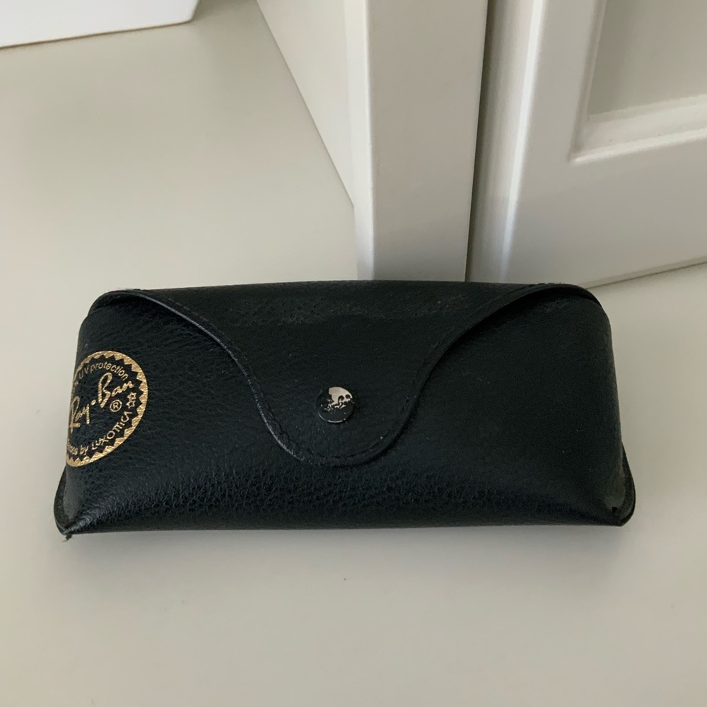 RAY-BAN Classic Snap Black Sunglasses Eyeglasses Protective Case